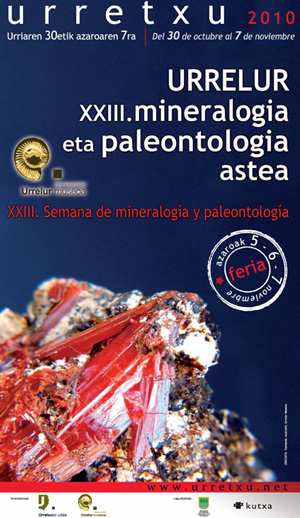 Federación Española de Mineralogía. Carteles antiguos de ferias y eventos