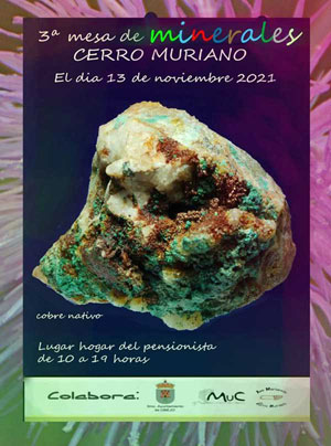 Federación Española de Mineralogía. Carteles antiguos de ferias y eventos