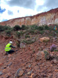 Excusión de mineralogía a Fuentes de Ebro. Zaragoza