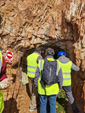 Excusión de mineralogía a Fuentes de Ebro. Zaragoza