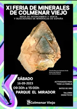 XI Feria de Minerales de Colmenar Viejo 